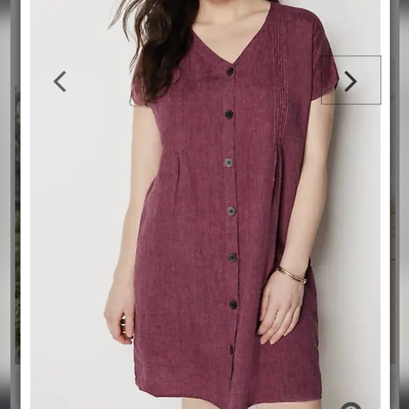 J.Jill. Love Linen 100%Linen Dress SZ.XS NWOT - Picture 4 of 6